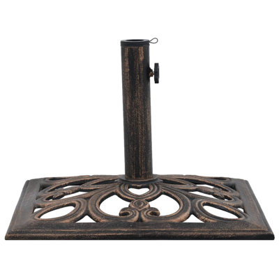 Cast Iron Patio Umbrella Stands & Bases You'll Love | Wayfair Cast Iron Patio Umbrella Stands & Bases You'll Love | Wayfair